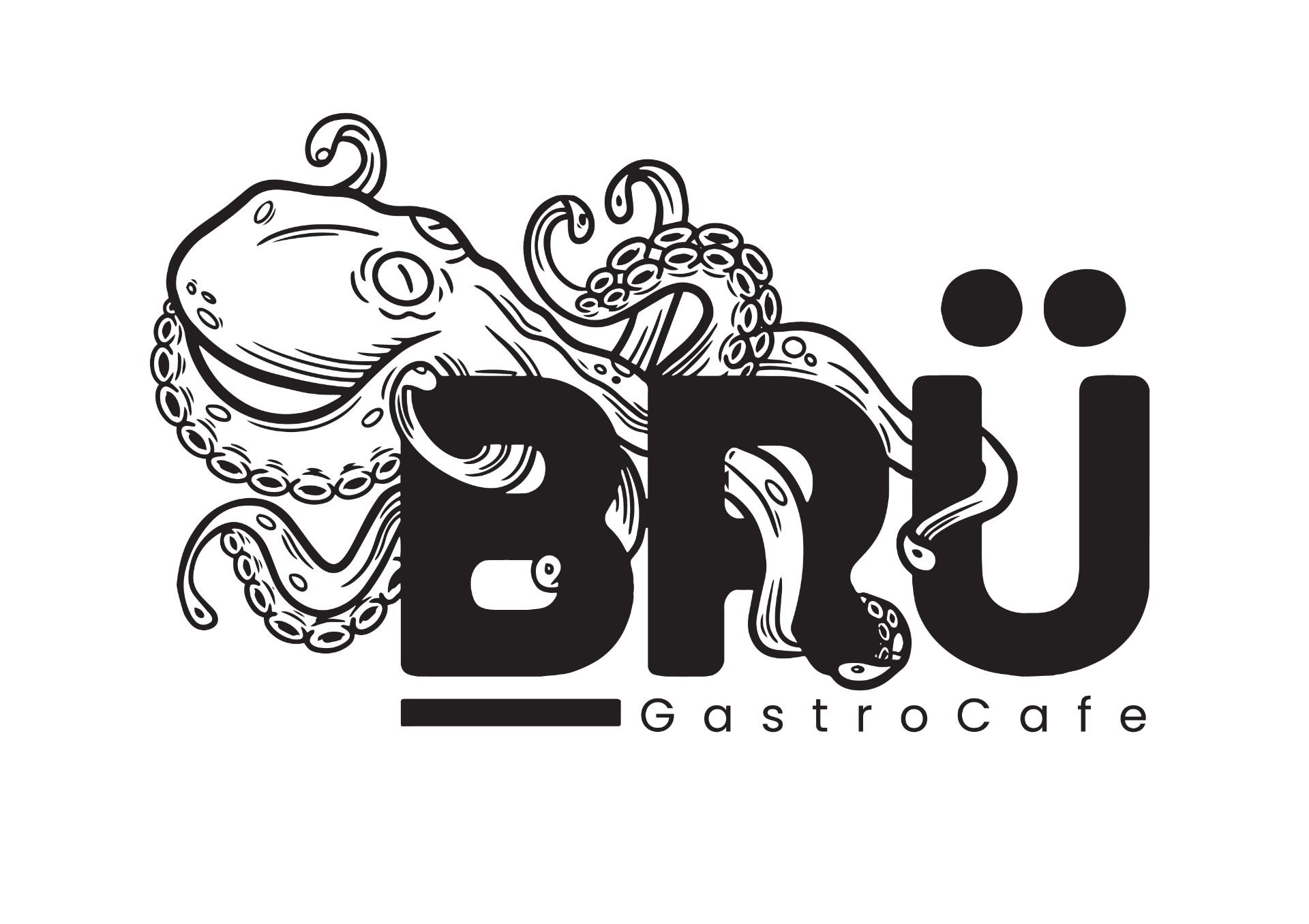 Brü GastroCafe logo